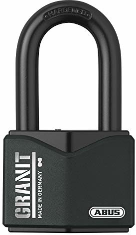 Abus 79131 37/55hb50 granitu kłódka wisząca, czarna