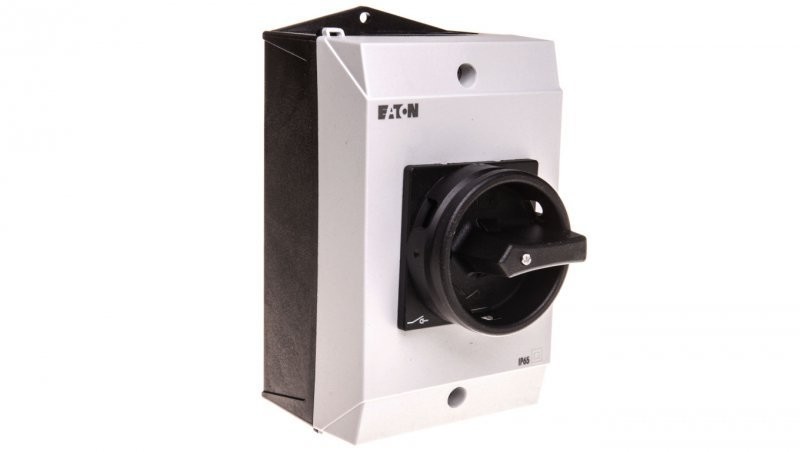 Eaton Łącznik krzywkowy 0-1 3P 25A 1Z 1R w obudowie P1-25/I2-SI/HI11-SW 207311 207311