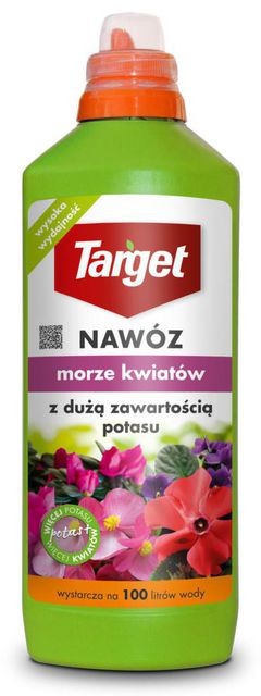 Фото - Інший садовий інструмент Target Nawóz płyn morze kwiatów - potas plus do kwitnących 1 l 