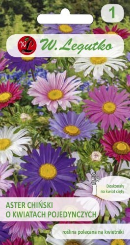 Legutko Aster chiński - Madeleine - mieszanka 5903837063109