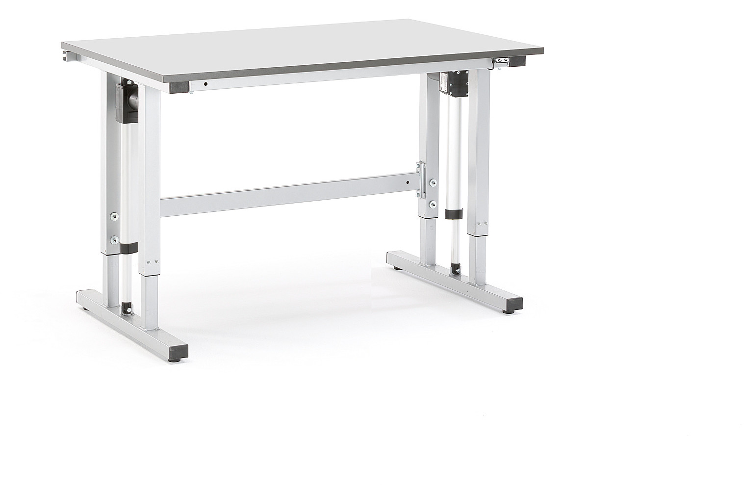 AJ Regulowany stół roboczy elektryczny nośność 400kg 1200x800mm szary 2741021
