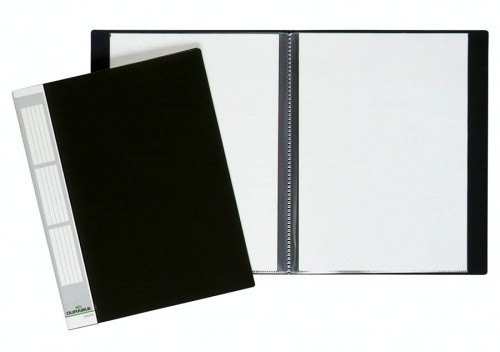 Durable Album ofertowy Duralook 20 koszulek czarny 2422-01