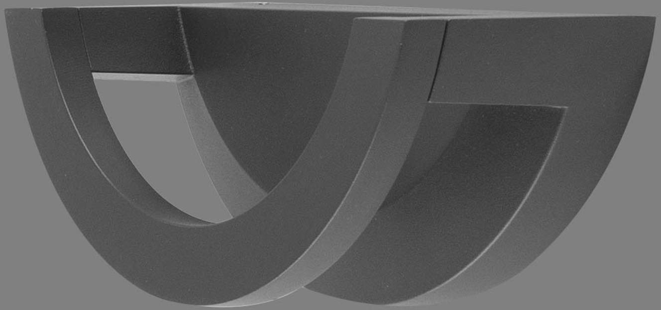 EVN EVN Halbo kinkiet zewnętrzny LED aluminium, IP65