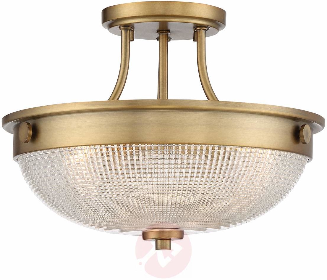 Elstead Lighting Lampa sufitowa Mantle z dyfuzorem, stary mosiądz