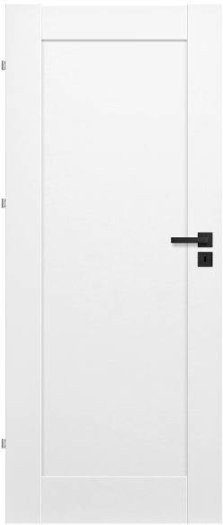Drzwi pełne Fado 60 lewe białe RABPWHF000003KF