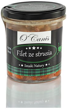 OCanis DE LUX Filet ze strusia w słoiku 300 g