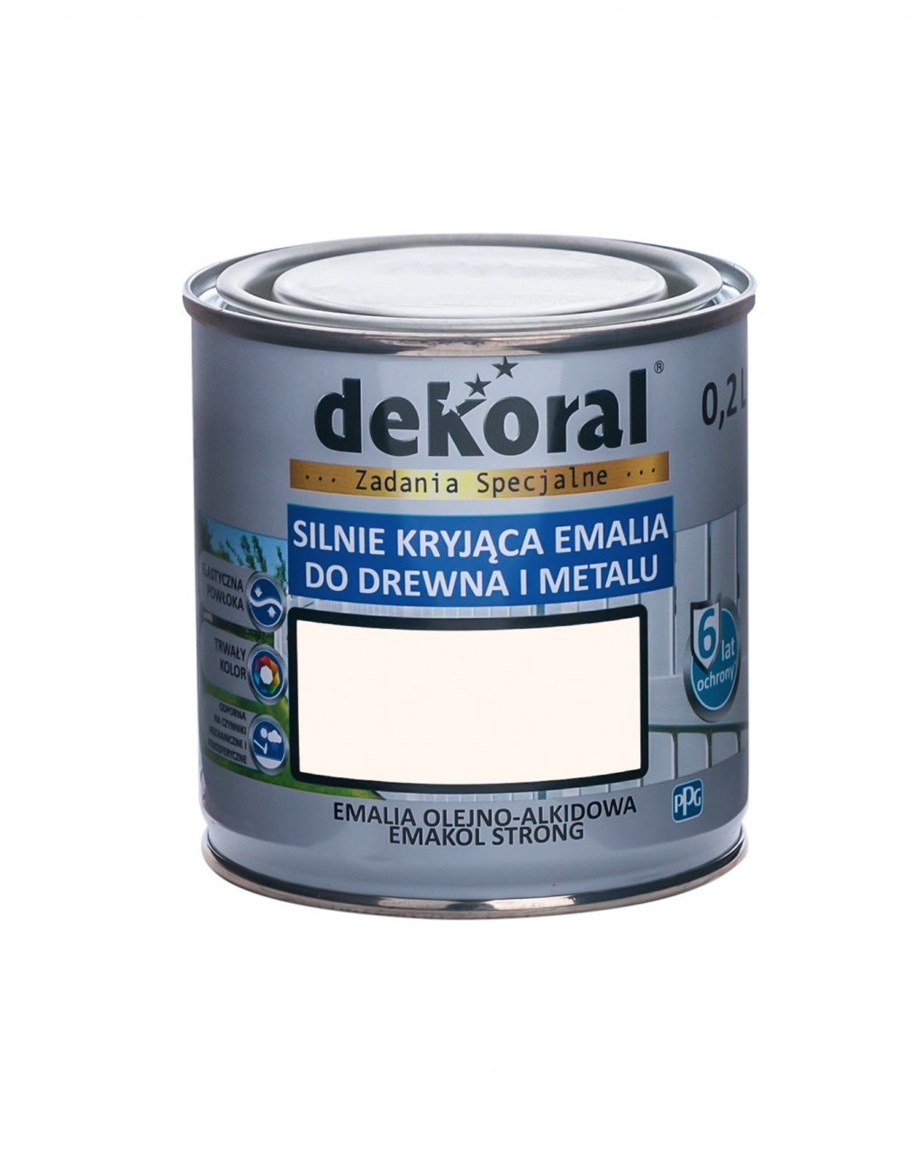 Dekoral Ppg Emakol Strong morelowy 0,2l ABULAK