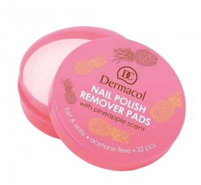 Dermacol Nail Polish Remover Pads zmywacz do paznokci 32 szt dla kobiet