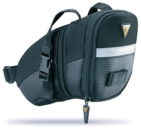 TOPEAK Unisex Aero Wedge Pack Torba rowerowa pod siodełko, czarny TC2261B