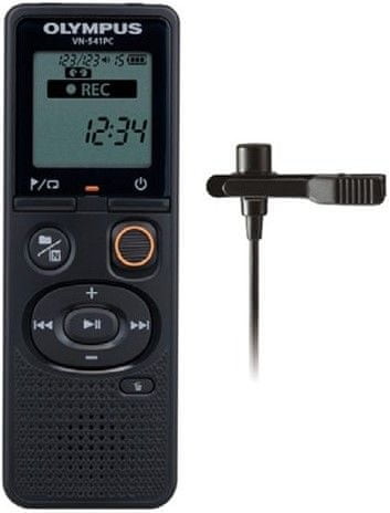 Olympus dyktafon VN 541PC Lavalier Kit