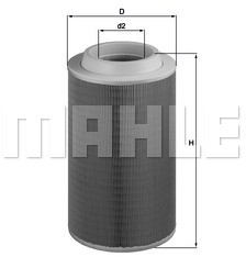 Knecht Filtr powietrza LX 1807 LX 1807