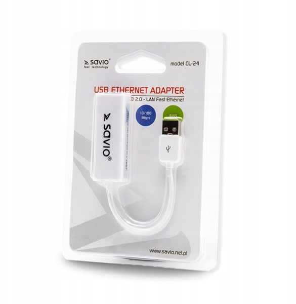 SAVIO Adapter Usb - RJ45 CL-24