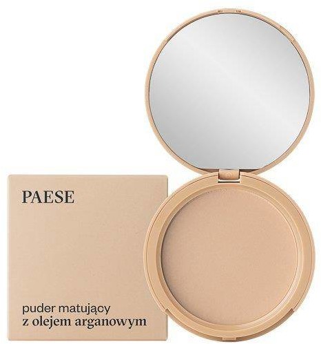 PAESE Puder matujący z olejem arganowym 02 8g 108155-uniw
