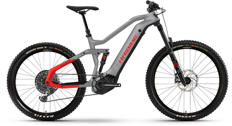 Haibike AllMtn 6, urban grey/black/red matte 47cm (27.5