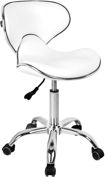 ACTIVESHOP GABBIANO Taboret Kosmetyczny Q-4599 Biały 10003_106672