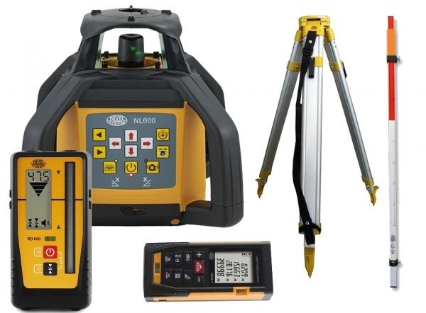 Nivel System Niwelator laserowy NL600 Digital ZESTAW Dalmierz GRATIS NL600 zestaw
