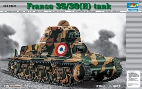 Trumpeter France 35/38(H ) TANK SA 18 MTR-00351