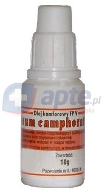 Avena Olej Kamforowy 10% 10 g