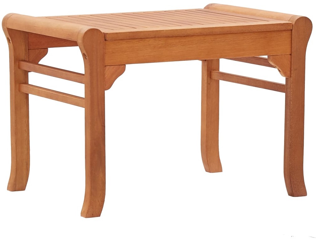 vidaXL Ławka ogrodowa, 64 cm, lite drewno eukaliptusowe