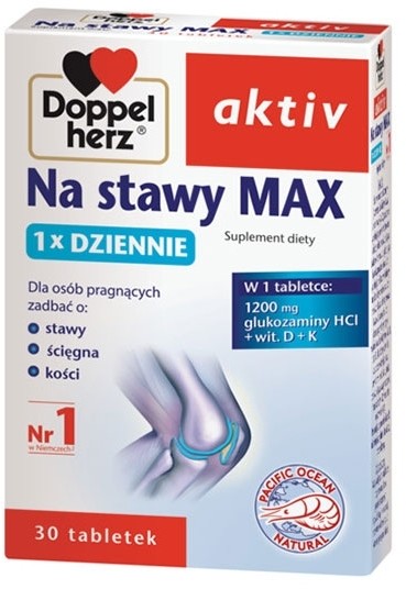 Quiesser Pharma Doppelherz aktiv Na stawy MAX x30 tabletek