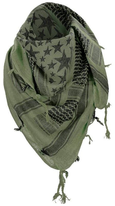 Mil-Tec Chusta Arafatka Stars Olive 12609401