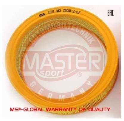 MASTER-SPORT Filtr powietrza 2852/2-LF-PCS-MS