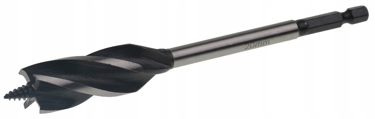 Wiertło Świder Do Drewna 20 x 165 mm Na Wkrętarkę