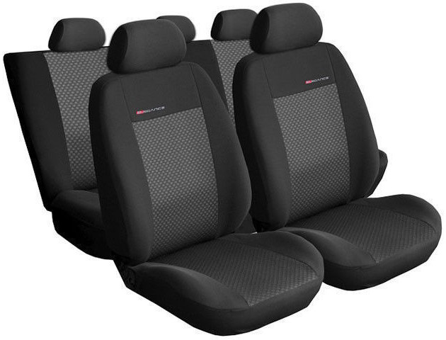Auto-Dekor Pokrowce samochodowe miarowe ELEGANCE POPIEL 3 Opel Astra H) 2004-2013 r AUT163p3
