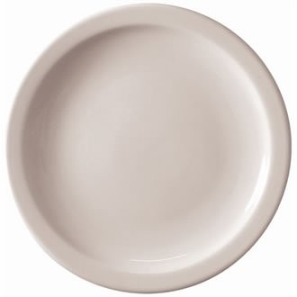 Athena Hotelware Athena Hotel towaru cf365 Wąski talerz z krawędzią, 284 MM, biały (6 sztuki) CF365