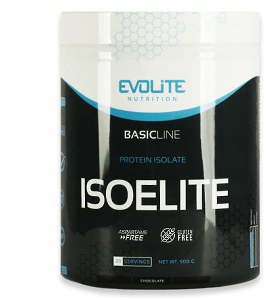 EVOLITE Nutrition Odżywka białkowa, IsoElite, straciatella, 500 g
