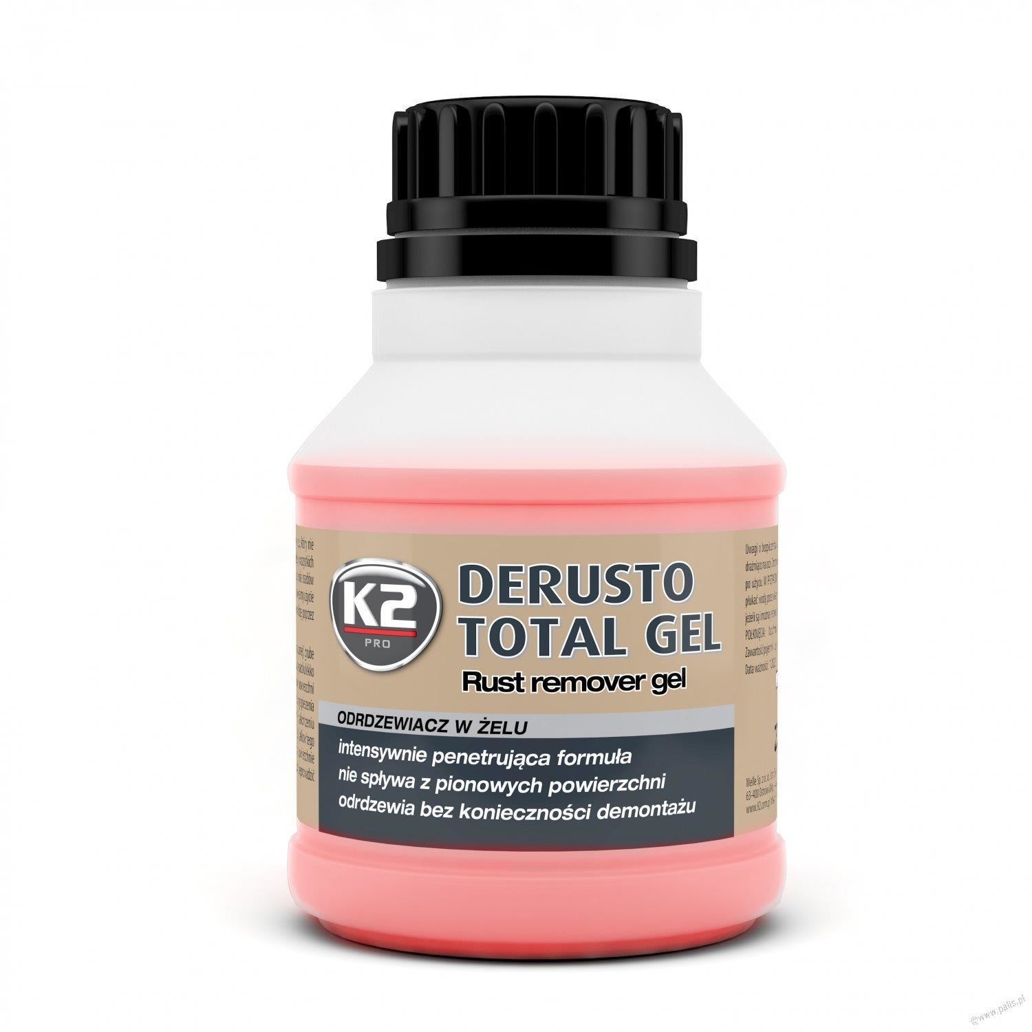 K2 DERUSTO TOTAL GEL K2 L375 250ml Odrdzewiacz w żelu L375