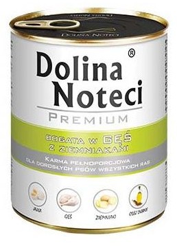 Dolina Noteci PREMIUM GĘŚ Z ZIEMNIAKAMI 12x800G