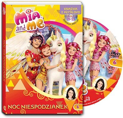 Media Service Zawada Mia i ja Książka z płytą DVD cz.6 Noc niespodzianek 9788379941063