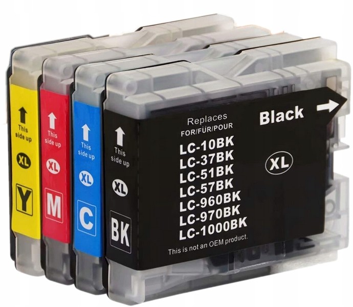 4x Tusz Do Drukarki Brother FAX-1460 FAX-1560