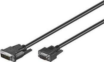 PremiumCord Kabel DVI-I D-Sub VGA 1m czarny 29601032096094 29601032096094