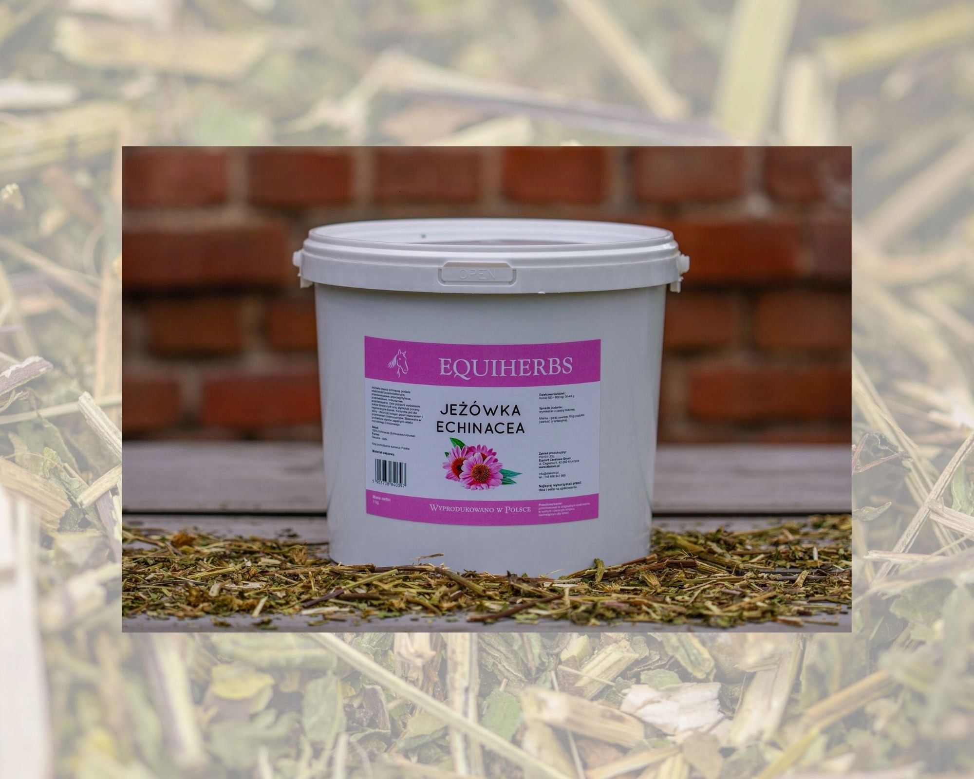 Equiherbs Jeżówka Echinacea dla koni 1 kg