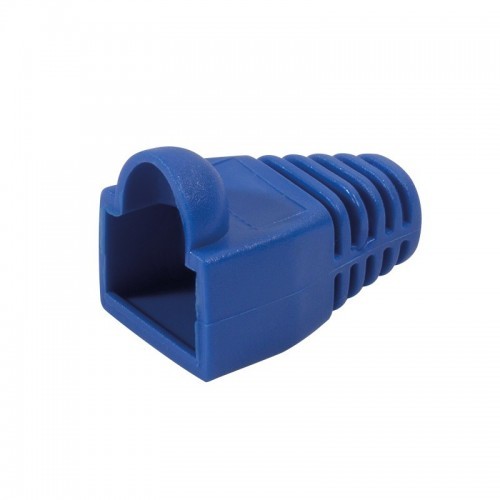 LogiLink Osłonki wtyku RJ45 100 szt. niebieskie PVC 8P8C