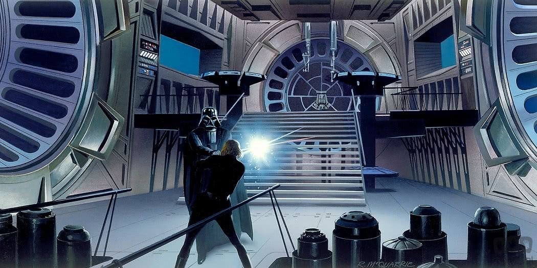 Komar Fototapeta Star Wars Classic RMQ Duell Throneroom DX10-052 DX10-052
