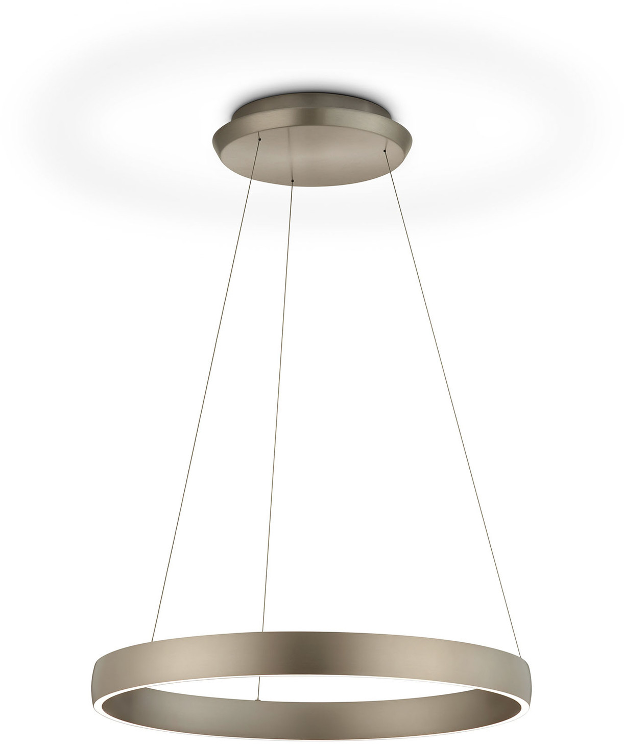 Knapstein Lampa wisząca LED Sara-60 brązowa 2 200-3 000 K