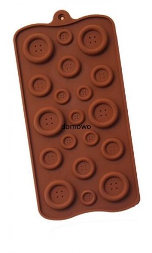 FORMA SILIKONOWA GUZIKI CIASTECZKA CZEKOLADKI