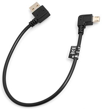 System-S System-S Kabel USB micro do typu A wtyczka kątowa 27 cm 53525960