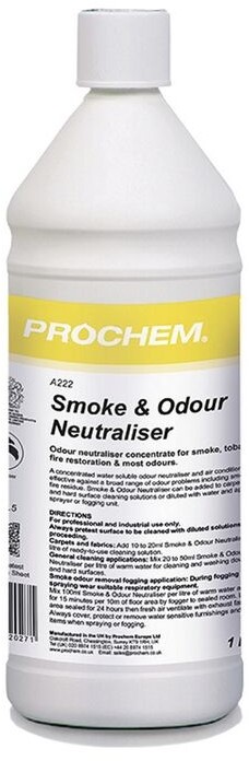 Prochem PROCHEM Smoke & Odour Neutraliser Neutralizator dymu, tytytoniu, spalenizny A222-01