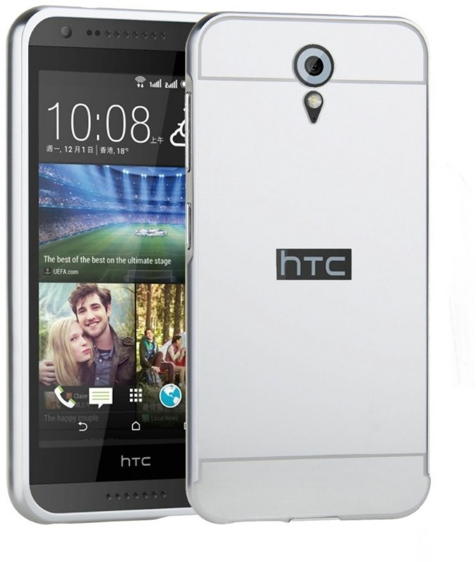 ST Etui Mirror Case HTC Desire 620 Srebrny