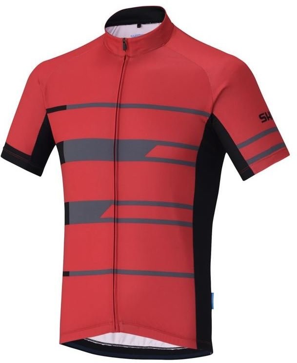 SHIMANO Team Short Sleeve Jersey Red L