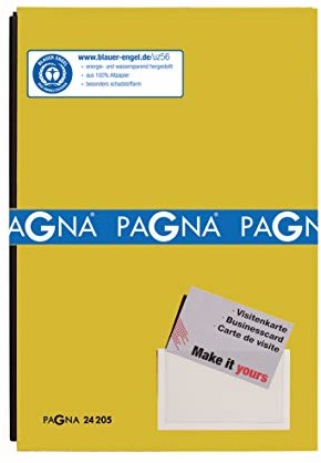 Pagna Teczka na dokumenty żółta, 20-częściowa, z kolorową okładką i rozciągliwym grzbietem 24205-05