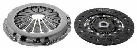 SACHS ZESTAW SPRZĘGŁA  3000951548 FORD MONDEO/S-MAX/VOLVO S60/V60/V70 1,6ECOBOOST/1,6 11- /BEZ ŁOŻYSKA/