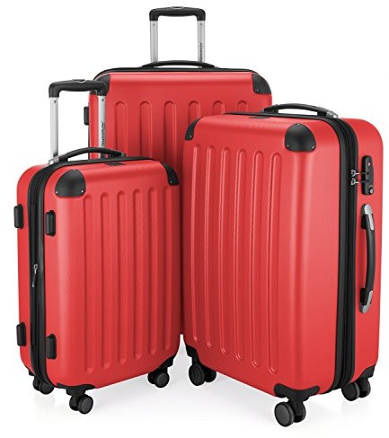Hauptstadtkoffer HAUPTSTADTKOFFER  spree  bagaż podręczny Walizka Wózek na kółkach walizka walizka podróżna, TSA Hardshell, kolor: czerwony 123551212-HK-1203-R