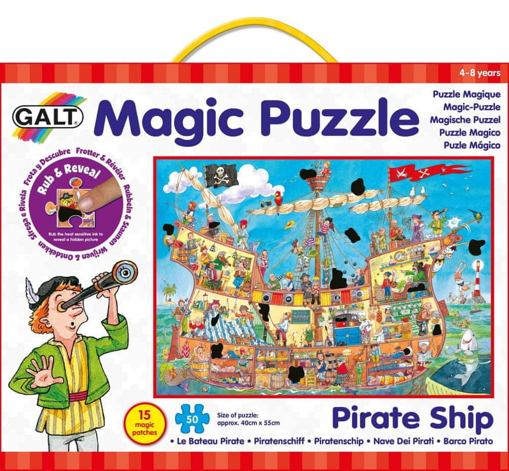 Galt magiczne puzzle piracka łódź 2