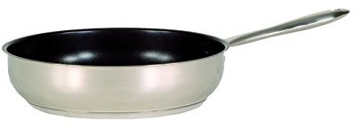 Krüger Karl  patelnia Miami, patelnia do smażenia, bez pokrywy ze stali nierdzewnej, do wyboru różne rozmiary, stal szlachetna, 24 cm 105024 MI