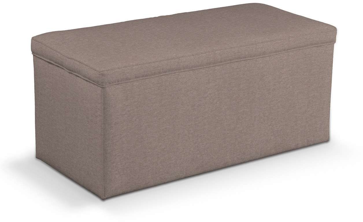 Dekoria Skrzynia tapicerowana musztardowy szenil 90x40x40 cm Etna 525-705-04